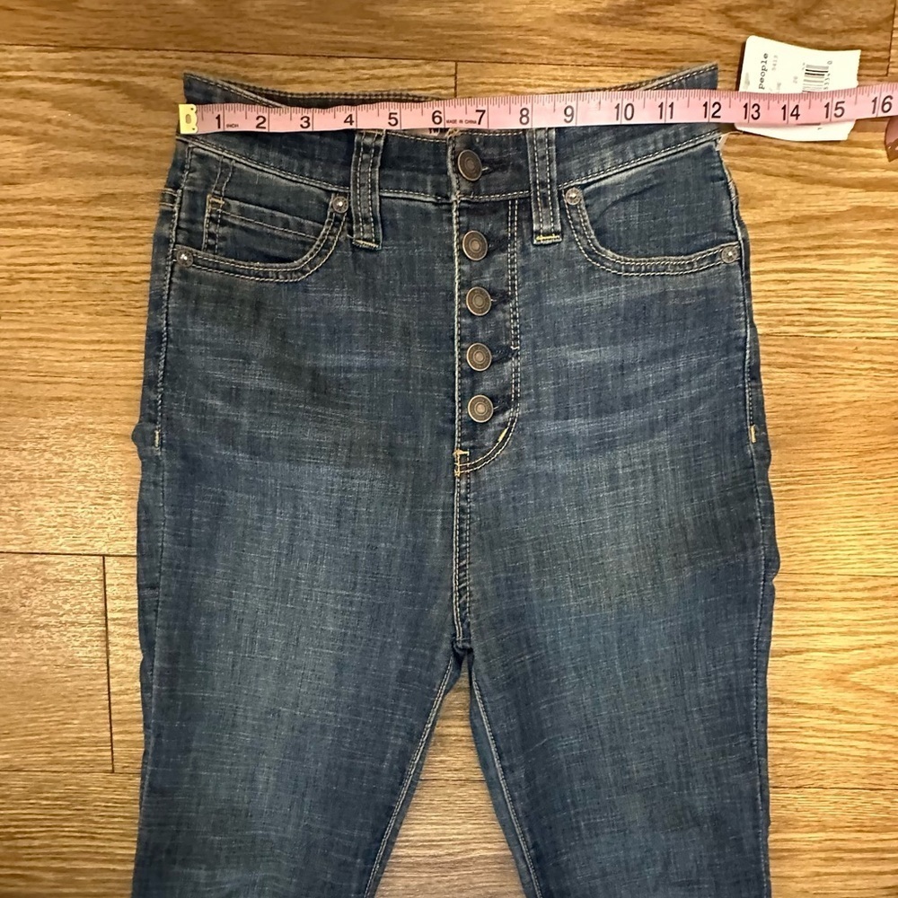 FREE PEOPLE Flare Bell Bottom Jeans - Picture 3 of 16